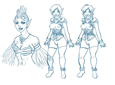 Scetches Dump By Yuviel Hentai Foundry