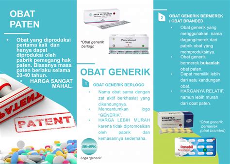 Obat Paten Vs Generik Leaflet Rsud Sulbar