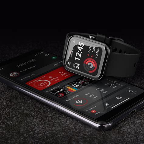 Smartwatch Technos Connect MAX Prata E Preto TMAXAB 5K