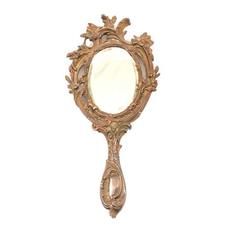 Lot 225 A French Art Nouveau Hand Mirror Early 20th