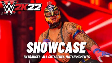 Wwe 2k22 Rey Mysterios Showcase With Entrances Ps5 4k 60fpshdr Youtube