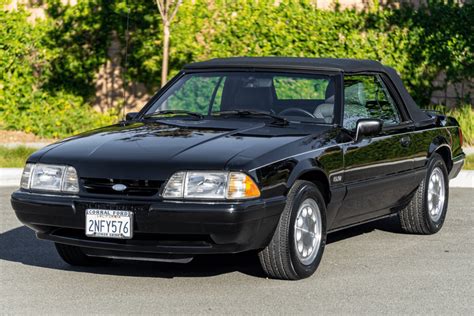 Mustang Of The Day 1989 Ford Mustang Lx 50l Sport Mustang Specs