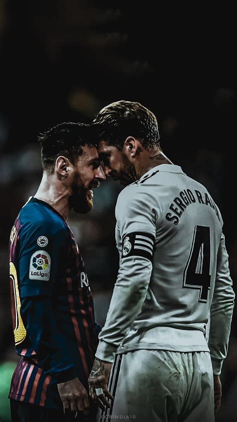 ƒв єηgιηєєя ramos and messi HD phone wallpaper Pxfuel