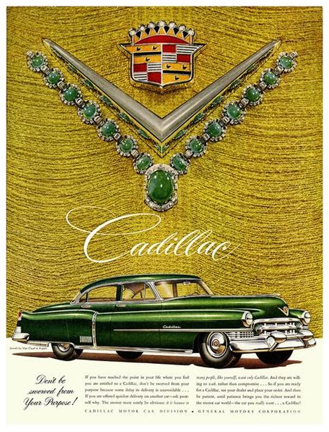 Pin On Vintage Cadillac Advertisements