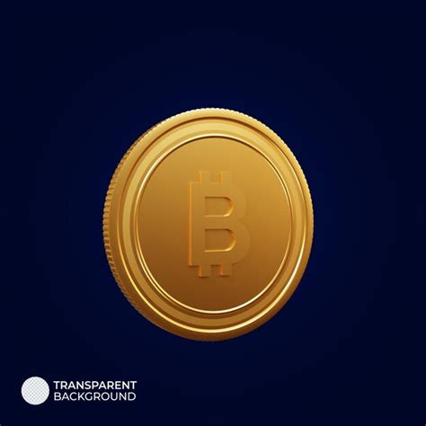 S Mbolo De Moneda Bitcoin Ilustraci N D Archivo Psd Premium