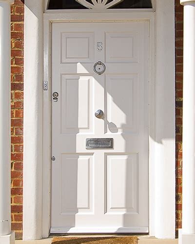 White Georgian Front Door Cotswood Doors London