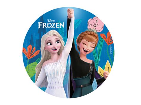 Dekoracyjny Op Atek Tortowy Kraina Lodu Frozen Cm Szt