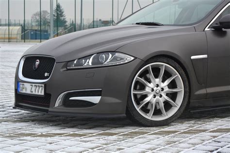 Front Splitter Jaguar Xf X Mk Sportbrake S Pack Gloss Black Our