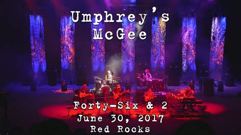 Umphrey S Mcgee Forty Six Tool K Red Rocks