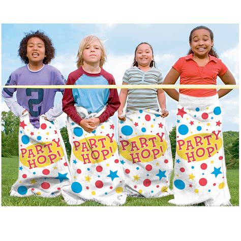 Potato Sacks Kids Party Games Carnival Party Games Sack Race