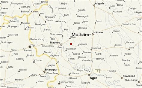 Mathura Location Guide