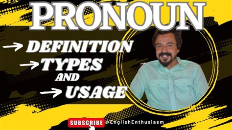 Pronoun Parts Of Speech English Grammar Definition Types And