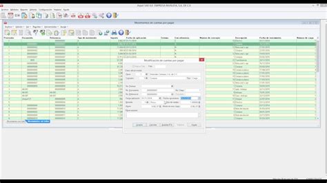 Sae Movimientos De Cuentas Por Pagar Youtube