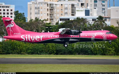 N703SV ATR 72 600 Silver Airways Miguel Rodriguez Puerto Rico