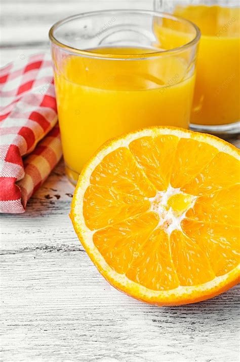 Fundo Copo De Vidro Suco De Laranja Fresco Vitamina Suco De Laranja