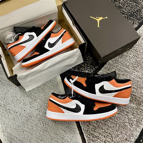 Giày Nike Jordan 1 Low Mầu Cam