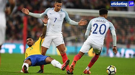 England Vs Brazil Football International Friendly Set For March 2024