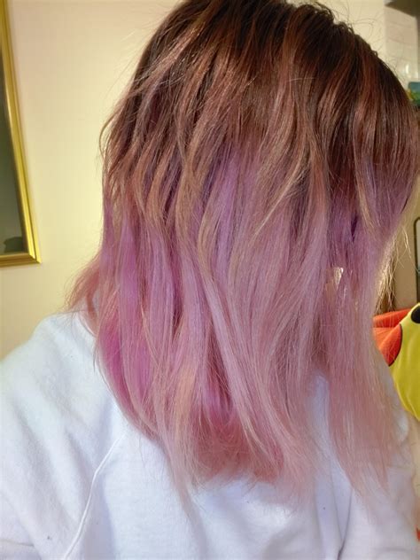 Pastel Pink And Lilac Hair