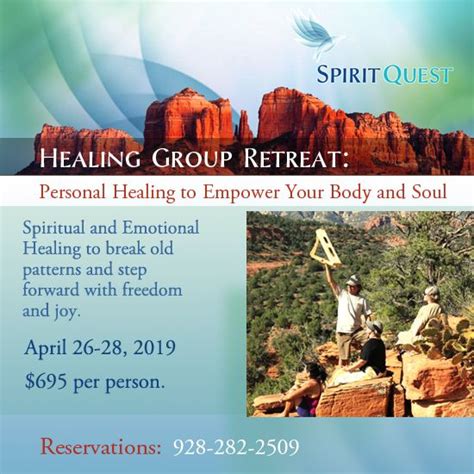 Sedona Healing Retreat Spiritual And Emotional Healing