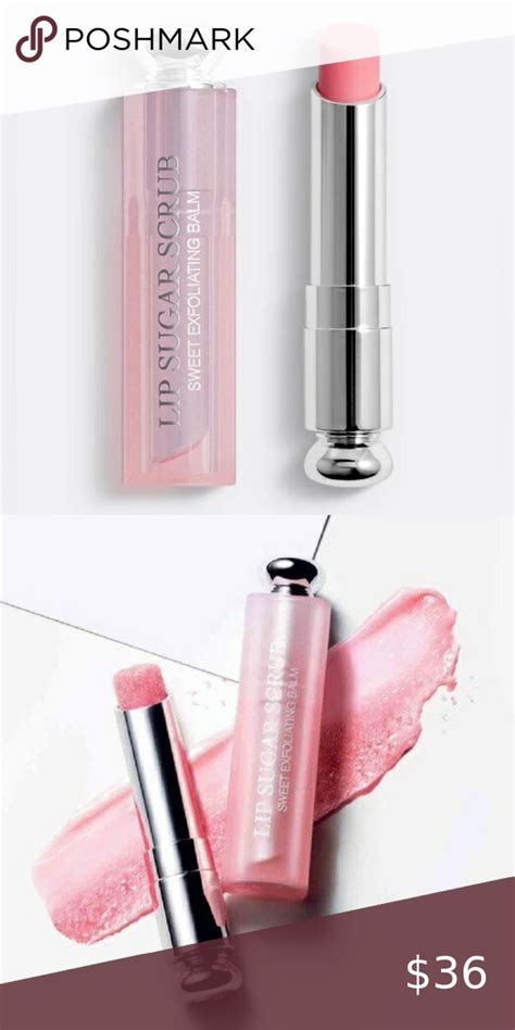 Dior Lip Sugar Scrubself Vanishing Sweet Exfoliating Lip Balm