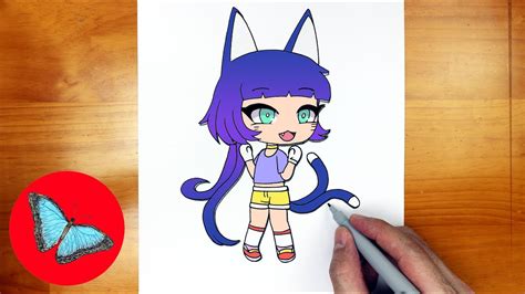 How To Draw Gacha Life Character Lado Easy Step By Step Youtube