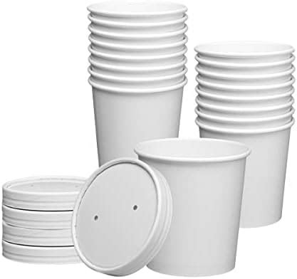 Amazon Fniiva 50 Pack Disposable Soup Cups 16 Oz Disposable Kraft