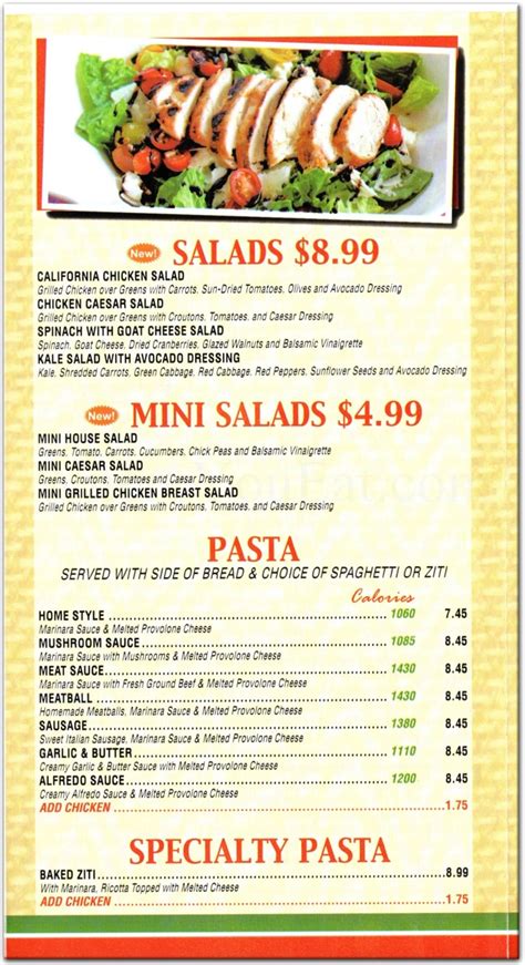 Singas Famous Pizza Restaurant In Queens Menus And Photos