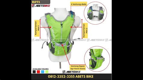 OBAT GANTENG Call 0812 3352 3355 Tas Daypack Sepeda ABETS BIKE YouTube