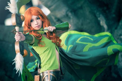 Dota 2 Windranger cosplay, Dota 2, Dota, Defense of the ancient, Valve ...