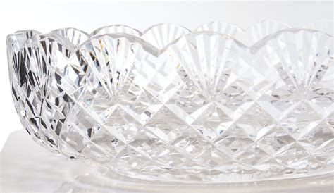 Waterford Crystal Oval Bowl Ebth