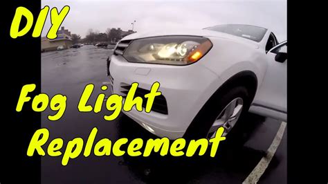 How To Change Fog Light Bulbs For To Touareg Youtube