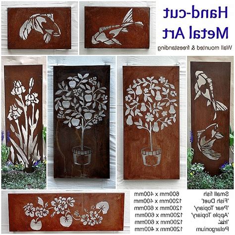 The 15 Best Collection Of Wrought Iron Garden Wall Art