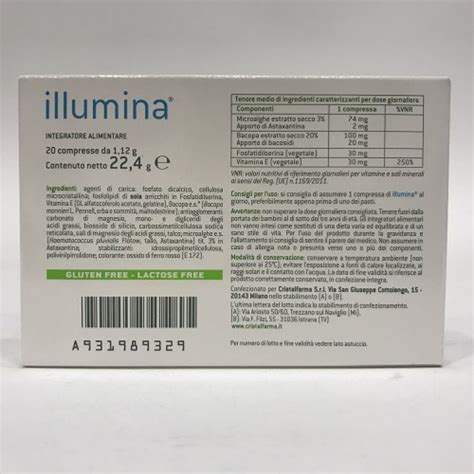 Illumina 20 Compresse Farmacia Di Fiducia