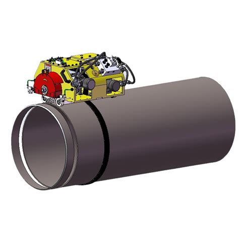 full automatic hydraulic orbital steel pipe cold cutter pipe cutting