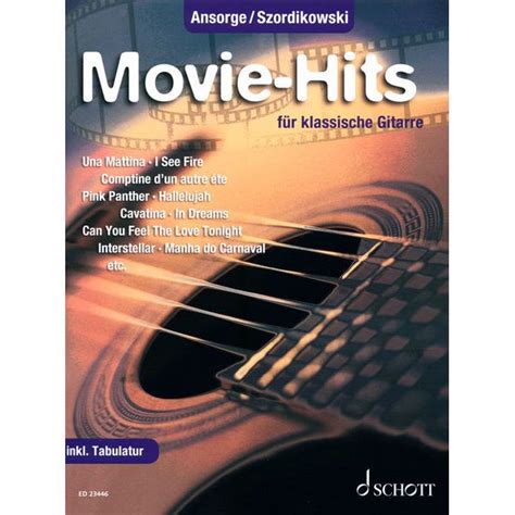 Schott Movie Hits Klassische Gitarre Thomann United Kingdom