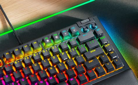 Razers New BlackWidow V Mechanical Keyboard Hot Swappable Switches Improved Ergonomics And