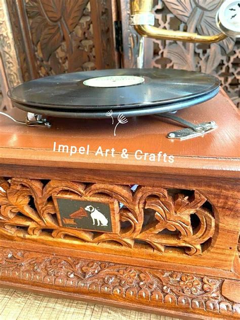 Hmv Gramophone Antique Fully Functional Working Phonograpf Etsy