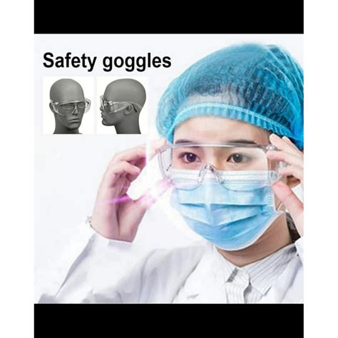 Jual Safety Goggle Kacamata Safety Kaca Mata Anti Debu Shopee Indonesia