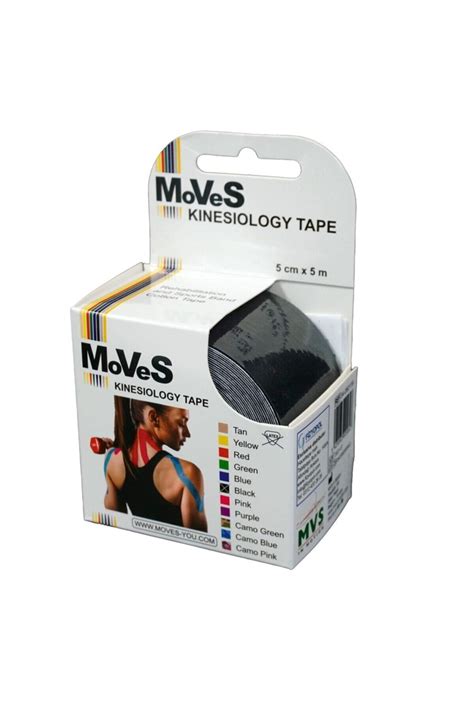 Moves Tape Siyah Renk Kinesio sporcu Ağrı Bandı 5 Metre X 5 Cm Fiyatı