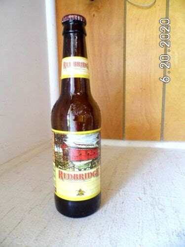 Red Bridge Gluten Free Sorghum Beer 12oz Long Neck Bottle EMPTY