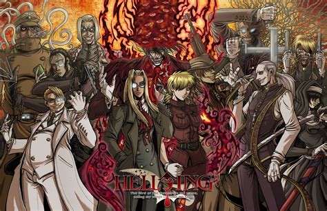 Alucard Integra Hellsing Alucard Walter C Dornez Seras