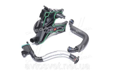 Маслосъемный щиток, вентиляция картера с патрубками VAG 1,8/2,0 TFSI ...