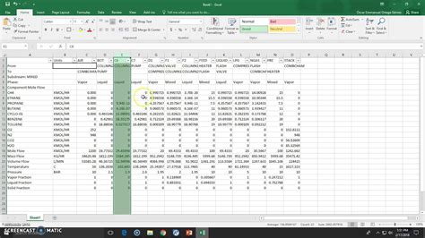 Exporting Data Form Aspen Plus Simulation To Excel Spreadsheet Lec 023 Youtube