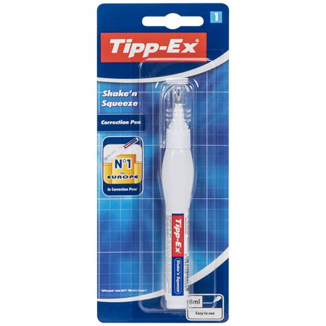 Tipp Ex Shaken Squeeze Correction Pen