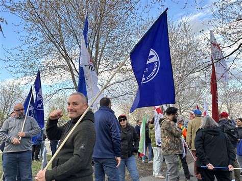 International Workers Day March In Montreal