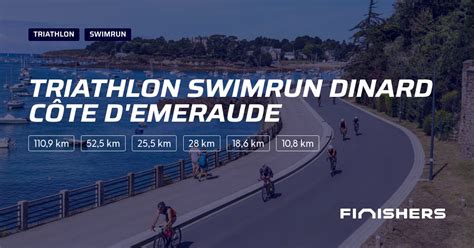 Triathlon SwimRun Dinard Côte d Emeraude 2025 Parcours