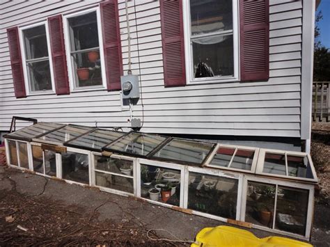 Cold Frame Created With Old Windows And Scrap Lumber Photo Courtesy Of Jason Boulard‎ Cold