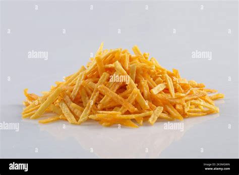 Kolkata Style Jhuri Aloo Bhaja Or Sev Is An Indian Dry Snack Made With