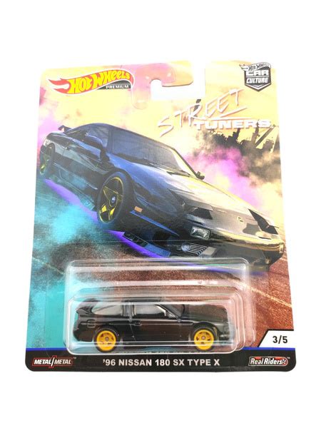 Машинка Hot wheels 1 64 УЛИЧНЫЕ ТЮНЕРЫ 96 NISSAN 180 SX TYPE X Collector Edition Metal
