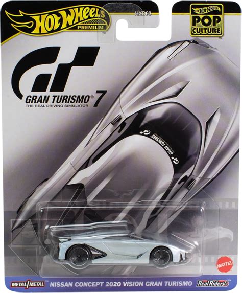 Amazon Hot Wheels Premium Pop Culture Gran Turismo 7 Nissan Concept 2020 Vision 1 64 Scale